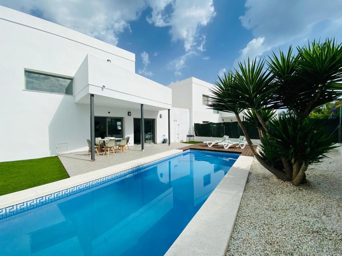 Casa Coco Stylisches Beachhouse Mit Pool & Sundeck Els Poblets Denia Eksteriør bilde