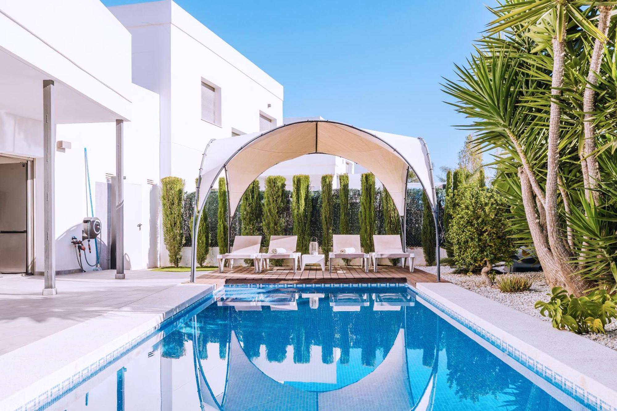 Casa Coco Stylisches Beachhouse Mit Pool & Sundeck Els Poblets Denia Eksteriør bilde