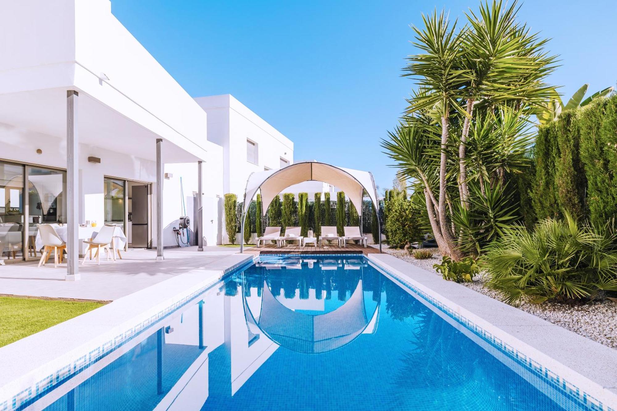 Casa Coco Stylisches Beachhouse Mit Pool & Sundeck Els Poblets Denia Eksteriør bilde