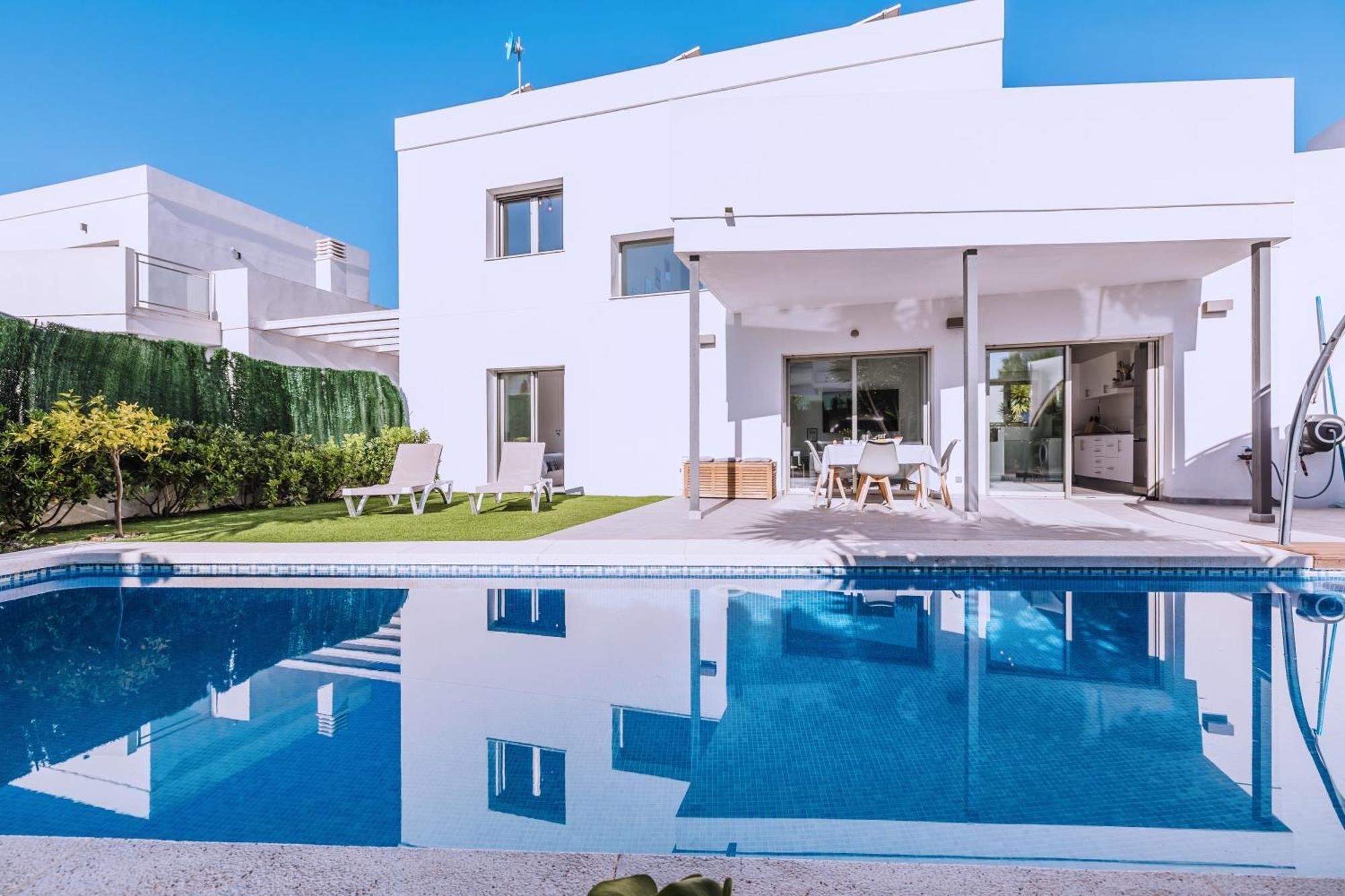 Casa Coco Stylisches Beachhouse Mit Pool & Sundeck Els Poblets Denia Eksteriør bilde